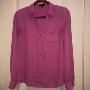 Pink button down - The Limited